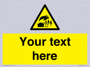 Custom Warning: Large scale fire zone